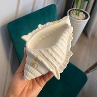 1pc Sea Shells Flowerpot Silicone Molds for Epoxy Resin, Gypsum, and Concrete - Home Decor and Storage Tray