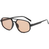 AliExpress Julyrays Cycling 3set Fashion Square Sunglasses Women Vintage Double Bridge Sun Glasses Ins Simple Design Shades UV400 Eyeglasses Unisex