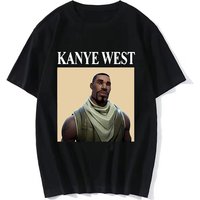 Funny Kanye West Meme cotton T-Shirt Men's Vintage Hip Hop Rap Style Tshirt Men Women Short Sleeve T Shirt Streetwear