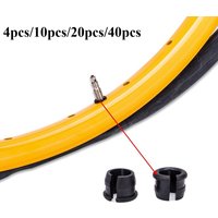 10pcs-40pcs Bicycle Valve Hole Adapter To Reduce Casing Rim Rubber Plug Valve Conversion Sleeve For AV To FV PRESTA-TO-SCHRADER