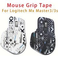 Mouse Grip Tape For Logitech Mx Master 3 3s Wireless Mouse Sticker Lizard Skin Suck Sweat Non Slip Pre Cut Easy Install No Mouse
