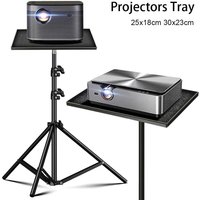 1Pcs New Black Durable Projectors Tray Plastic Universal Platform Holder 1/4inch Screw Thread 25x18cm 30x23cm Tripod Stand