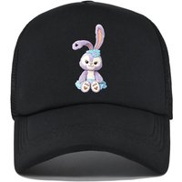 Cute Stellalou Print Snapback Baseball Cap Cartoon Men Women Summer Sun Mesh Hat Adjustable Casual Soft Sunshade Hat Trucker Hat