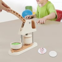 Badge Maker, Machine Badge Button Press 58mm(2.28in) DIY Badge Punch Press Machine, with 200pcs Button Parts and Circle Cutter