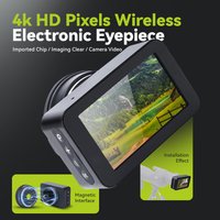 3 inch 4K HD Digital Telescope Eyepiece Portable Low Light Night Vision Camera for Monocular Binocular Telescope Spotting Scope