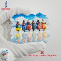1Pc Bolivia Fridge Magnet World Travel Souvenir Collection Suitable for Home and Office Decoration, Personalized Exclusive Travel Souvenir Magnetic Fridge Magnet, Home Decoration, Kitchen, Room,