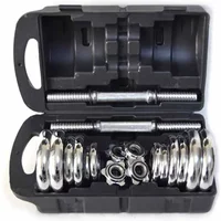 New Product Gym Home Weightlifting Dumbbel With Cases Baking Varnish Painted Cast Iron 10kg 20kg 30kg 50KG Weights Adjustable Du