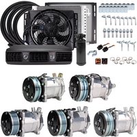 Universal Auto AC Air Condition Unit Air Vent Kit for Truck Van Tractor Jeep Street / Hot Rod Vintage Car Air Conditioning