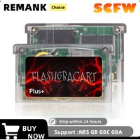 REMANK SCPlus Flash GBA Cartridge FLASHGBACART V1.5 100+Retro Game RTC 1M Flash For GBA GBC GB NES DS Game Console Accessories