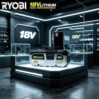 100% Original RYOBI ONE+ 18V lithium-ion durable battery, perfectly matches all ONE+ cordless power tools P108 RB18L50