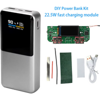 22.5W Fast Charging Module 3.7V Ternary lithium Battery Mobile Power Motherboard DIY Rechargeable Module Support PD/QC/SCP/VOOC