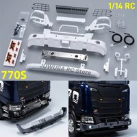 1:14 RC Toy Truck 770S XT Lower Bumper Parts For Tamiya 1/14 RC Tractor Truck Suitable For SCANIA 770S 4x2 6x4 8x4 Accessories