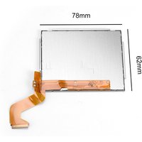 Top LCD Screen Lightweight Top LCD Display Screen Easy Installation Game Console LCD Screen Replacement Parts for NDSI