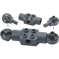 High-Tech Rotation Joint Ball Loop Holes Accessories Educational Toy MOC Building Block Compatible 48171 48170 48169 47454 47455