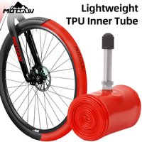 MTB Bike Inner Tube 26/27.5/29-inch Aluminum Alloy American-Style Air Nozzle Ultra-light Ultra light TPU Bicycle Tire Accessorie