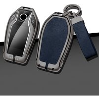 Metal Leather Car key case for BMW G05 X5 G30 G12 G11 G32 G31 5 7 Series I8 I12 I15 G01 X3 G02 G07 Smart Accessories LED Display