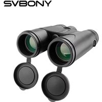 SVBONY SA202 Binoculars,10x42 Binoculars for Adults,Compact FMC Lens,Binoculars with Neck Strap Carrying Bag for Hiking Birding
