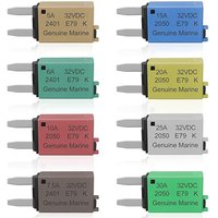 Manual Reset Mini ATM Circuit Breaker Blade Fuse 5A 6A 7.5A 10A 15A 20A 25A 30A Car Motorcycles Truck RV Yacht Ship Fuse-Link