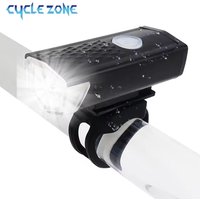MTB Bike Front Lights USB LED Rechargeable Waterproof Mountain Bike Headlight Bicycle Light Warning Cycling Accessories