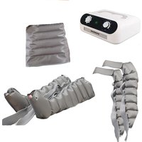 Electric Air Pressure Massager 6 Airbags for Legs Arms Circulation Therapy Remote Control Muscle Recovery Compression