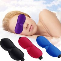3D Contoured Sleep Mask 100% Light Blocking Eye Mask Ultra-Soft Skin-Friendly Material Breathable Eye Cover For Rest Travel Yoga