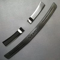 For Suzuki SX4 S-Cross S Cross Car Bumper Pads Protector Protection Thresholds Chromium Styling Exterior Parts Stainless Steel