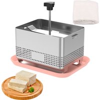 Tofu Press Mould Homemade Tofu Cheese Yogurt Making Mold Stainless Steel Tofu Maker Press Mold Kit with Accessories Kitchen Tool