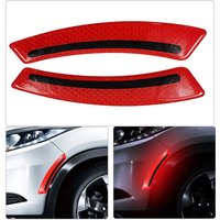 Practical Glossy Reflective Sun-resistant Car Fender Protector Wheel Arch Mouldings Sticker Wheel Eyebrow Sticker Decorative