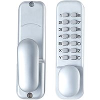 Smart Coded Lock Zinc Alloy Waterproof And Fireproof Mechanical Combination Lock for Indoor And Outdoor Doors кодовый замок
