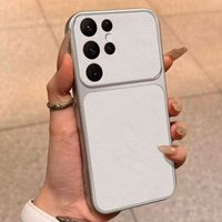 Luxury Lychee Leather Soft Shockproof Case For Samsung Galaxy A17 A37 A57 A56 A55 A54 S26 Ultra S25 FE S24 Plus S23 S22 5G Cover