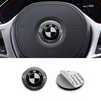 Car Steering Wheel Decoration Badge 45mm Sticker for BMW F26 X3 X5 E36 E60 F40 F10 F45 E46 G20 G22 G23 G12 E90 E91 Accessories