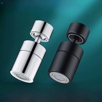Kitchen Faucet Spray Head Filter Adjustable 360° Rotary Splashback Tap Nozzle Bubbler Tap Filter Nozzle Diffuser Adapter Filter