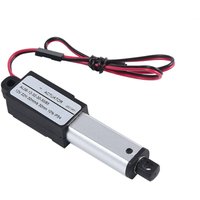 Siłownik liniowy mikro DC12V 32N 3.2kg, szybki, elektryczny napęd silnika, 30mm/s 15mm/s 8mm/s, mini trzpień pchający