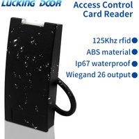 Rfid 125Khz ID Card Reader Waterproof Proximity Card Wiegand Reader 26Bit Output Slave Reader For Wiegand Input Access Controler