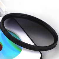GND 0.9 Graduated Gray Lens Filter Suitable for Shooting Sunset and Lake Scenery 49mm 52mm 55mm 58mm 62mm 67mm 72mm 77mm 82mm