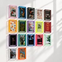 Multiple Colors Clear Acrylic Photo Frame Horizontal Vertical Display for Photos Posters Artwork Home Decor Gift