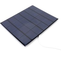 USB Solar Power Bank 5W 6V Solar Charging Panel Monocrystalline Power Emergency Panels for Mobile Phone/3-5V Battery Charging