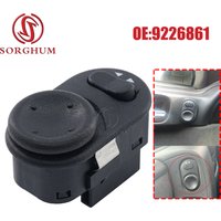 SORGHUM 9226861 Rear View Side Mirror Switch Adjust Control Knob For Opel A G F Corsa Meriva Vectra B Zafira A Vauxhall 9226863