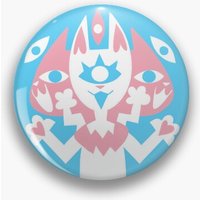 TRANS - “THE CAT” Pin Buttons Brooches Pin Jewelry Accessory Customize Brooch Fashion Lapel Badges