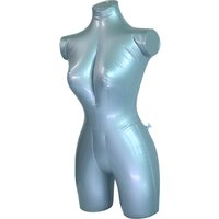 Inflatable Female Torso Model Half Body Cloth Mannequin Top Clothing Display Props