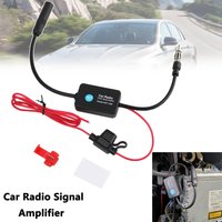 ANT-208 12V Car Automobile FM AM Radio Signal Amplifier Aerial Antenna Auto FM Antenna Booster Windshield for Car Boat Amplifier