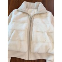 New Thicken Korean All Match Knit Coats Patchwork Women's Cotton Padded Jacket Winter Solid Color Lapel Zipper Jackets