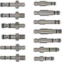 Stainless Steel Filling Probe Quick Charging Adapter Valve 8mm Fill Nipple or 1/8BSPP Thread for High Pressure Air