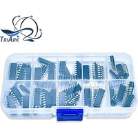 50PCS Integrated Circuit Counter/Divider Combination KIT CD4060 CD4066 CD4069 CD4070 CD4071 CD4077 CD4081 CD4093 CD4094 CD40106