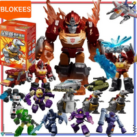Blokees Building Block Transformers Defender Version 04 - Tyrants Fury Series Figures Grimlock Collect Assemble Toy Boy Gift