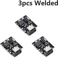 5V 2A Type-C USB Boost Converter Module with LED Display Charging Protection Board for 3.7V/4.2V Li-ion Battery DIY Power Bank