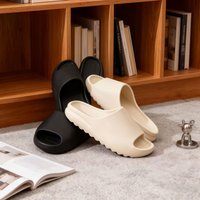 New style High-quality super-soft EVA sole summer men's bathroom slippers household slippers couple beach sandals men's slipper