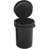 50pcs 25ml&50ml Pop Top Bottle Child Resistant Vials Moisture Proof Squeeze Storage Case Stash Jar Spice Container
