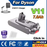 Bateria 25,2V 7,0Ah do odkurzacza Dyson V11, bateria V11 Fluffy Absolute Extra Total Clean V11 Animal, typ zatrzaskowy