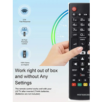 HIGH QUALITY ABS REMOTE CONTROL AKB75095308 AKB75095307 AKB75675311 FOR LG SMART TV 433MHZ